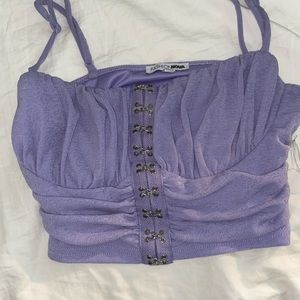 cute purple crop